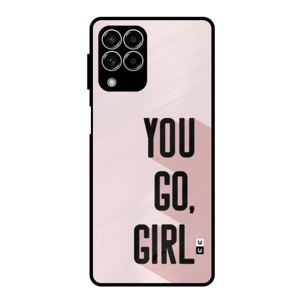 You Go Girl Shadow Metal Back Case for Galaxy M33