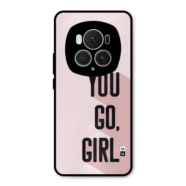 You Go Girl Shadow Metal Back Case for Honor Magic6 Pro