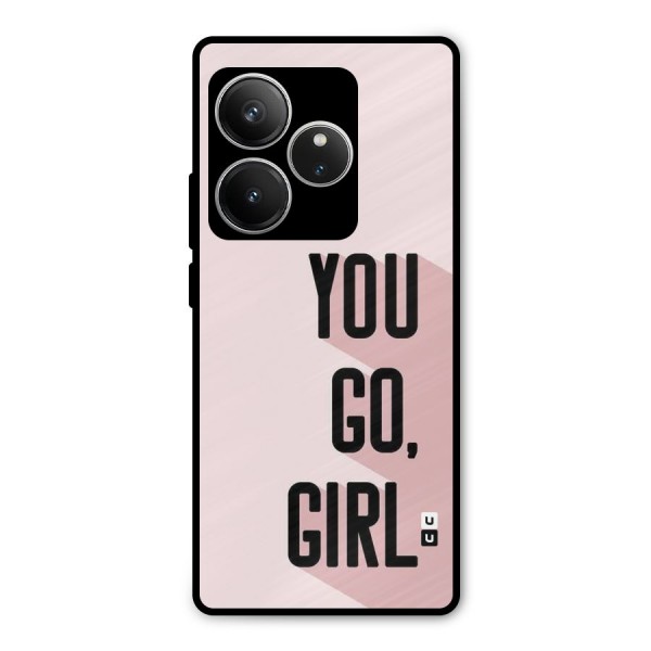 You Go Girl Shadow Metal Back Case for Realme GT 6