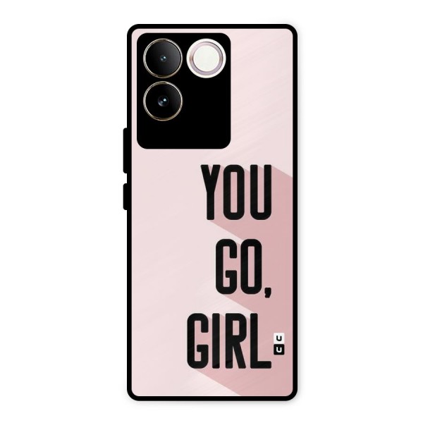 You Go Girl Shadow Metal Back Case for iQOO Z7 Pro