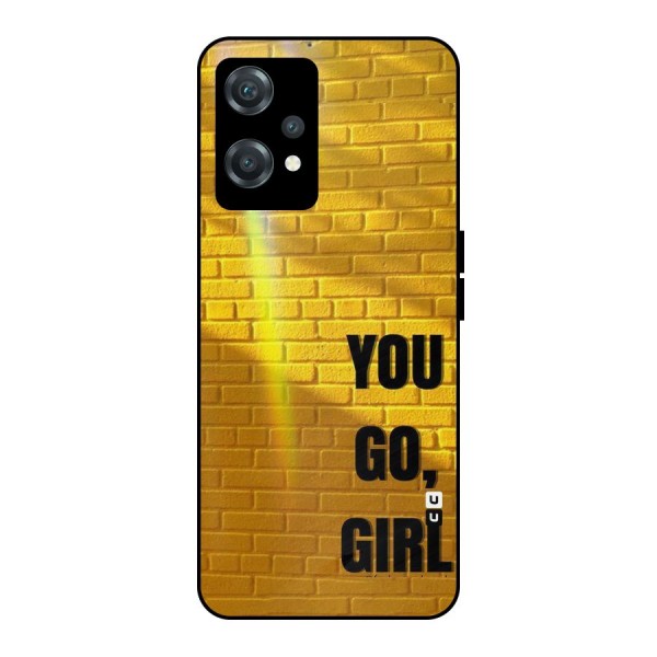 You Go Girl Wall Metal Back Case for OnePlus Nord CE 2 Lite 5G