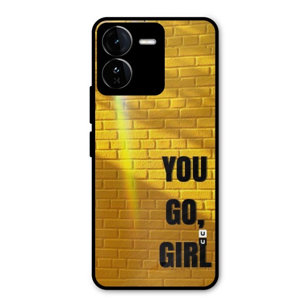 You Go Girl Wall Metal Back Case for iQOO Z9