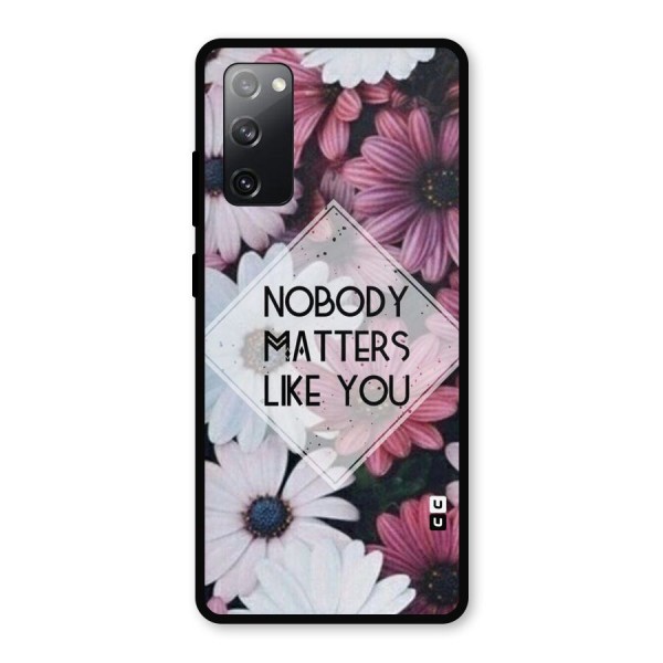 You Matter Metal Back Case for Galaxy S20 FE 5G