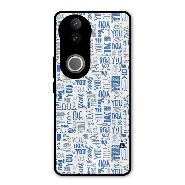 You Pattern Metal Back Case for iQOO Z10R