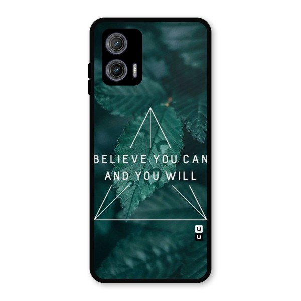 You Will Metal Back Case for Moto G73