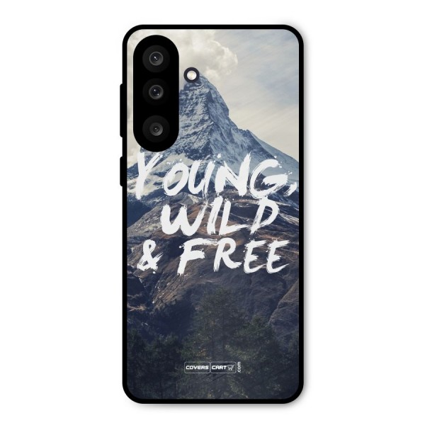 Young Wild and Free Metal Back Case for Galaxy M56