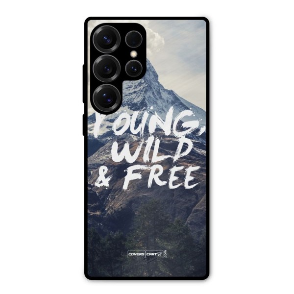 Young Wild and Free Metal Back Case for Galaxy S25 Ultra