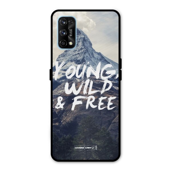 Young Wild and Free Metal Back Case for Realme 7 Pro