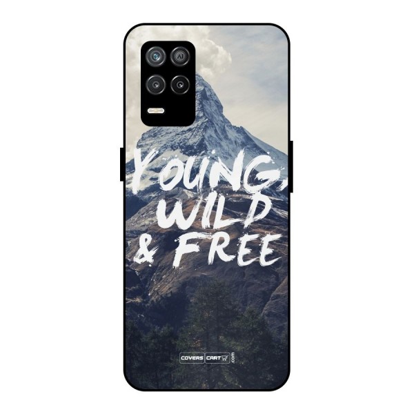 Young Wild and Free Metal Back Case for Realme 9 5G
