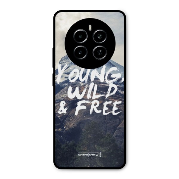 Young Wild and Free Metal Back Case for Realme P1