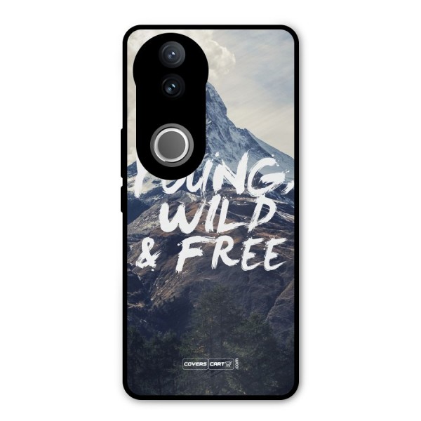 Young Wild and Free Metal Back Case for Vivo V50e