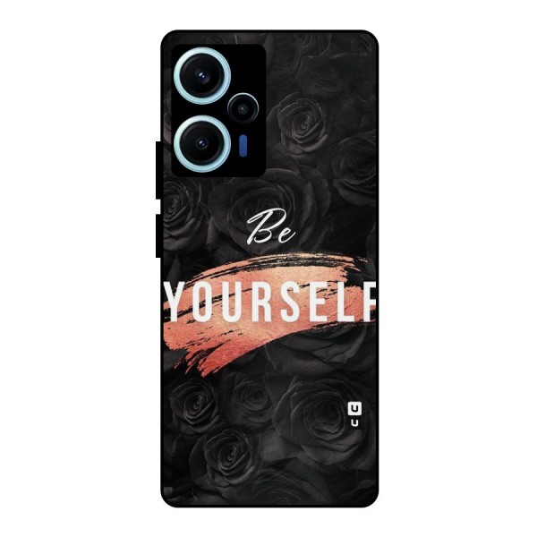 Yourself Shade Metal Back Case for Poco F5