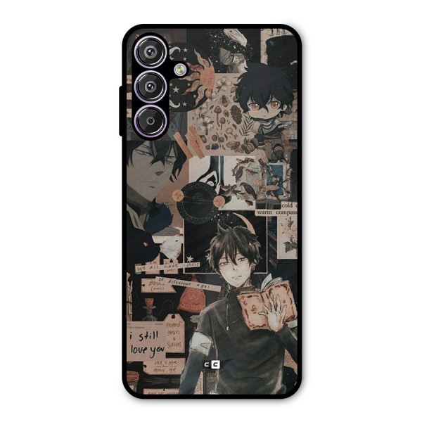 Yuno Collage Metal Back Case for Galaxy F15