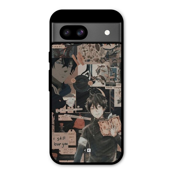 Yuno Collage Metal Back Case for Google Pixel 8a