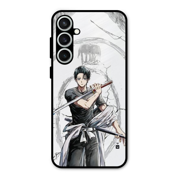 Yuta With Katana Metal Back Case for Galaxy S23 FE