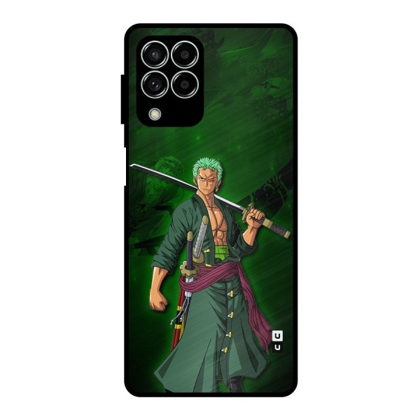 Zoro Ready Metal Back Case for Galaxy M33