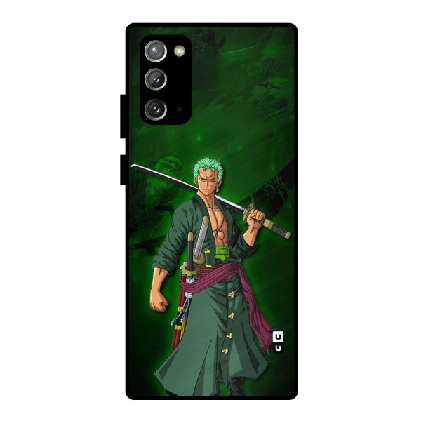 Zoro Ready Metal Back Case for Galaxy Note 20