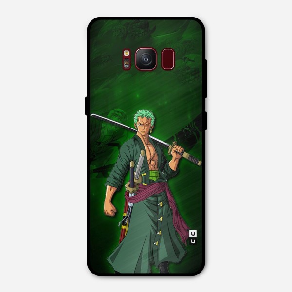 Zoro Ready Metal Back Case for Galaxy S8