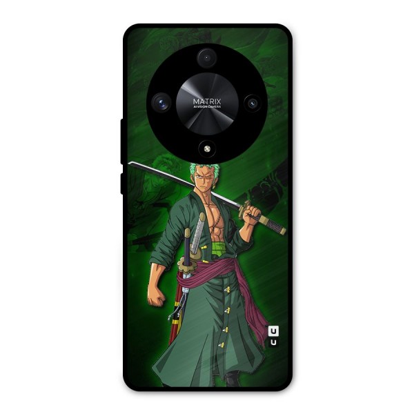 Zoro Ready Metal Back Case for Honor X9b