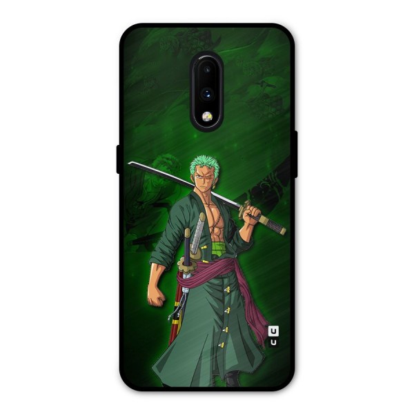 Zoro Ready Metal Back Case for OnePlus 7