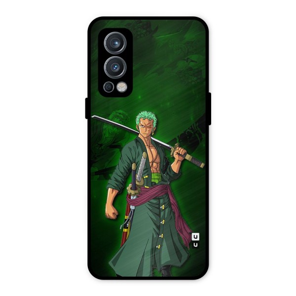 Zoro Ready Metal Back Case for OnePlus Nord 2 5G