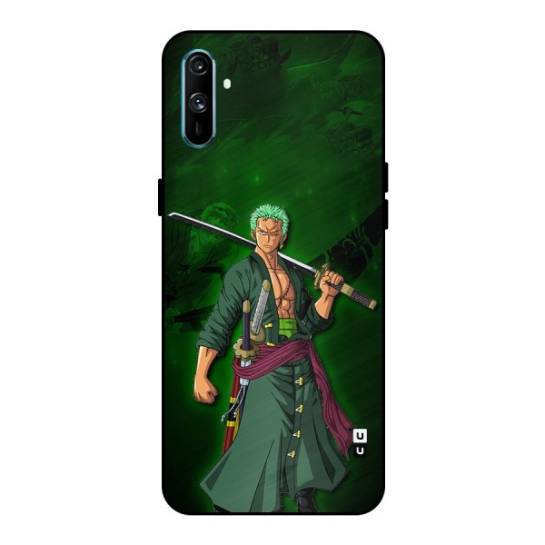 Zoro Ready Metal Back Case for Realme C3