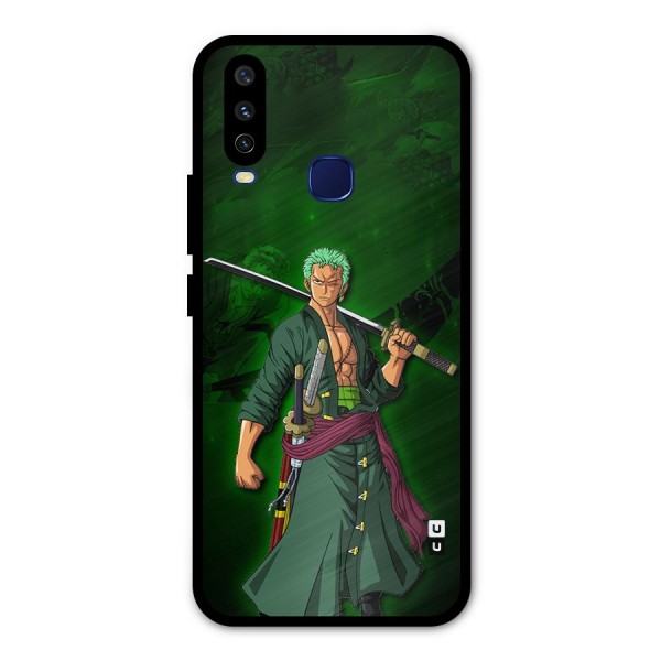 Zoro Ready Metal Back Case for Vivo V17