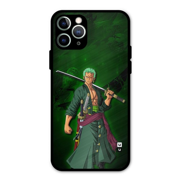 Zoro Ready Metal Back Case for iPhone 11 Pro Max
