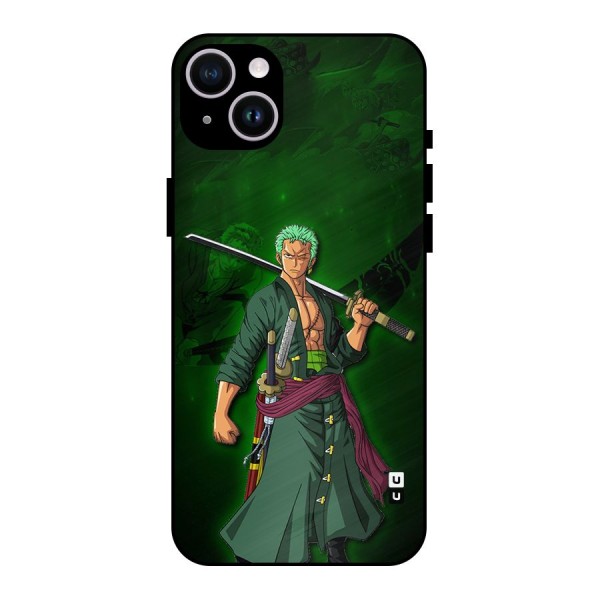 Zoro Ready Metal Back Case for iPhone 14 Plus
