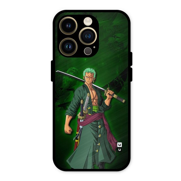 Zoro Ready Metal Back Case for iPhone 14 Pro