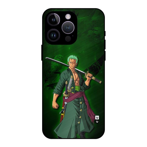 Zoro Ready Metal Back Case for iPhone 14 Pro Max