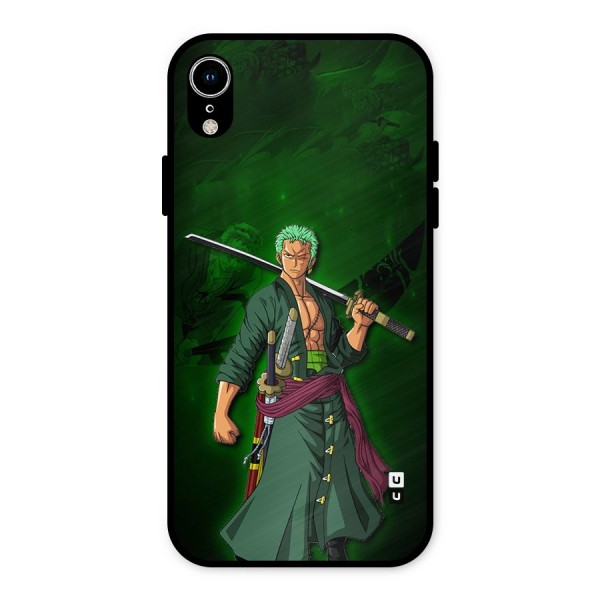 Zoro Ready Metal Back Case for iPhone XR