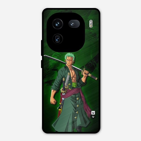 Zoro Ready Metal Back Case for iQOO 12