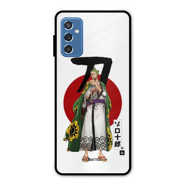 Zoro Stance Metal Back Case for Galaxy M52 5G