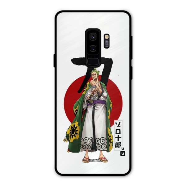 Zoro Stance Metal Back Case for Galaxy S9 Plus