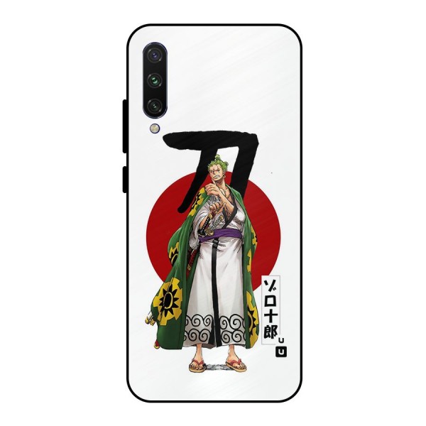 Zoro Stance Metal Back Case for Mi A3