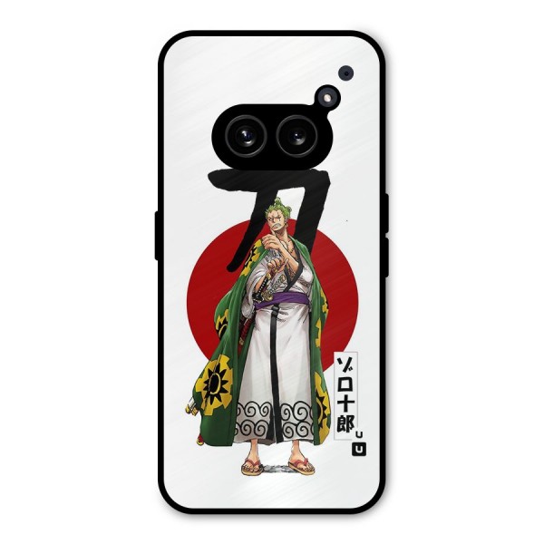 Zoro Stance Metal Back Case for Nothing Phone 2a