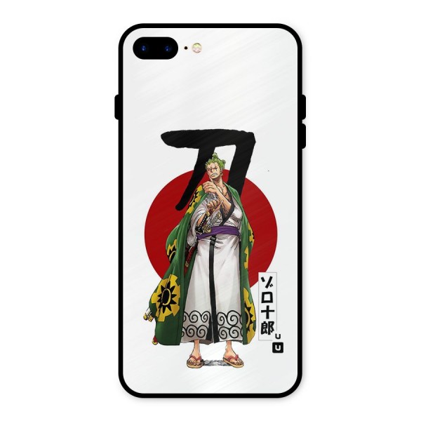 Zoro Stance Metal Back Case for iPhone 7 Plus
