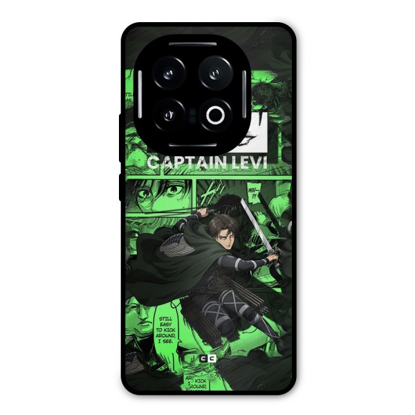 captain Levi Stance Metal Back Case for iQOO 13