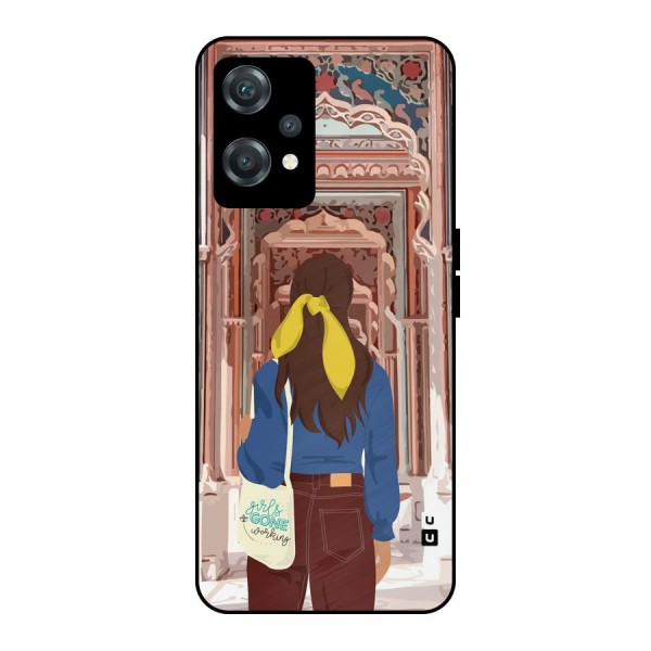 wonderful Girl Metal Back Case for OnePlus Nord CE 2 Lite 5G