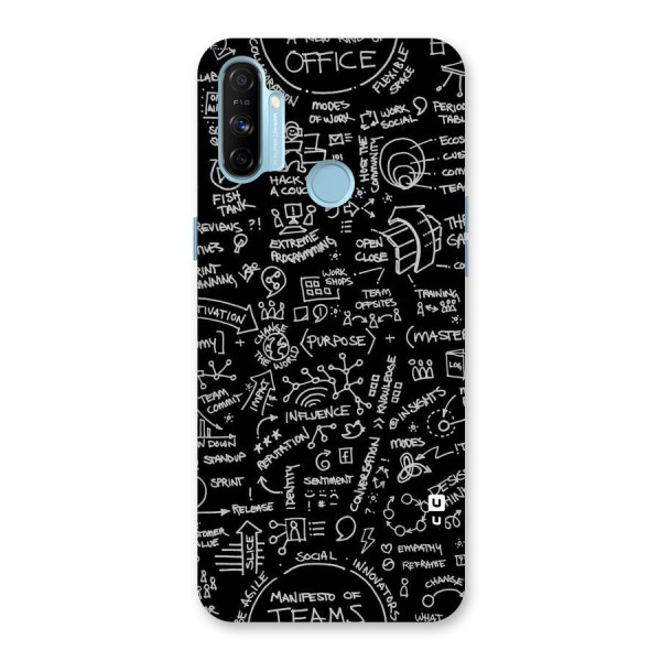 Anatomy Pattern Back Case for Realme Narzo 20A