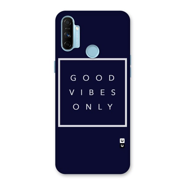 Blue White Vibes Back Case for Realme Narzo 20A