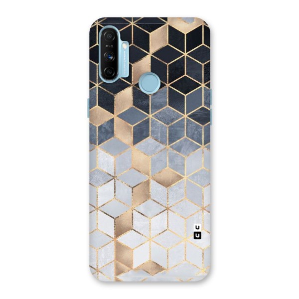 Blues And Golds Back Case for Realme Narzo 20A