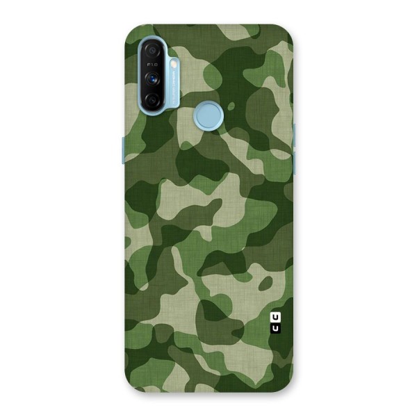Camouflage Pattern Art Back Case for Realme Narzo 20A