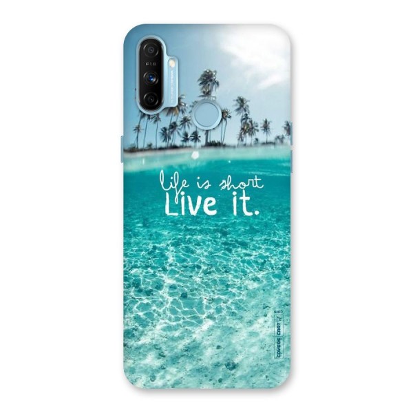 Life Is Short Back Case for Realme Narzo 20A
