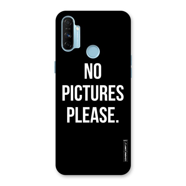 No Pictures Please Back Case for Realme Narzo 20A