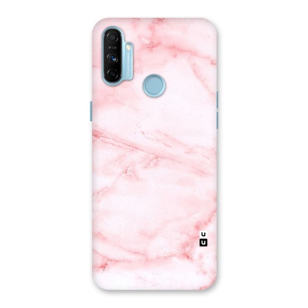 Pink Marble Print Back Case for Realme Narzo 20A