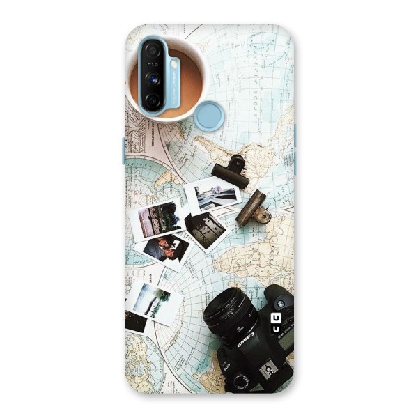 Post Stamps Travel Back Case for Realme Narzo 20A