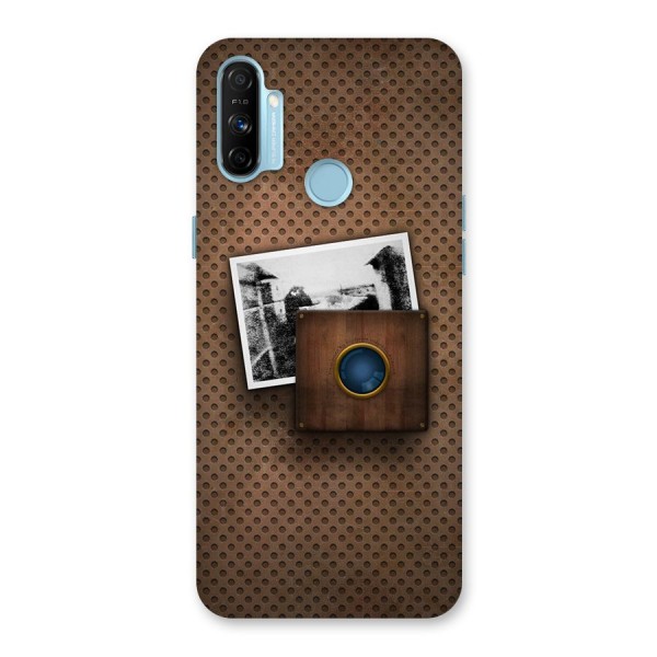 Vintage Wood Camera Back Case for Realme Narzo 20A