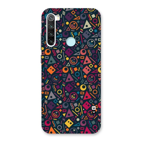 Abstract Figures Back Case for Redmi Note 8